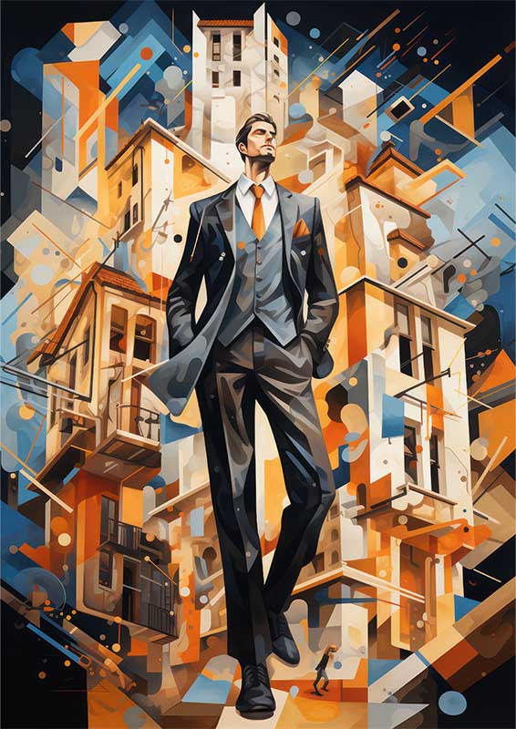 The Blurred Line Between Reality and Abstract Figures