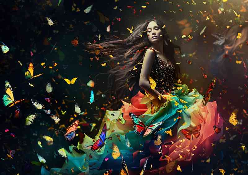 Dancing with butterfiles