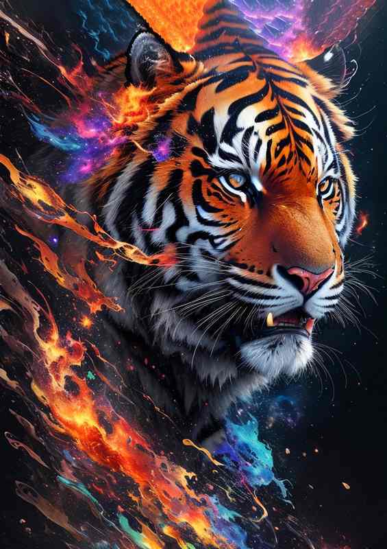 Celestral Mr Tiger Artistic Splash Vision