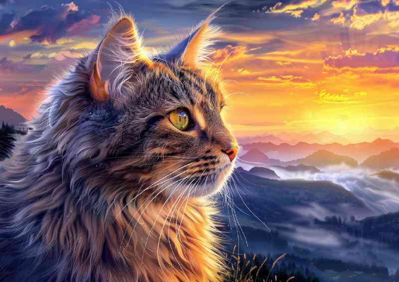 Cat with the golden eyes