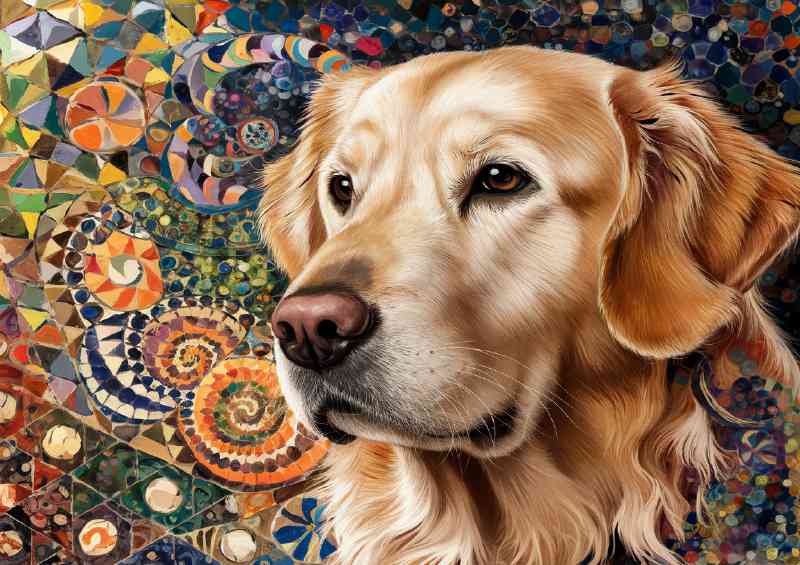 of the golden retriver dog