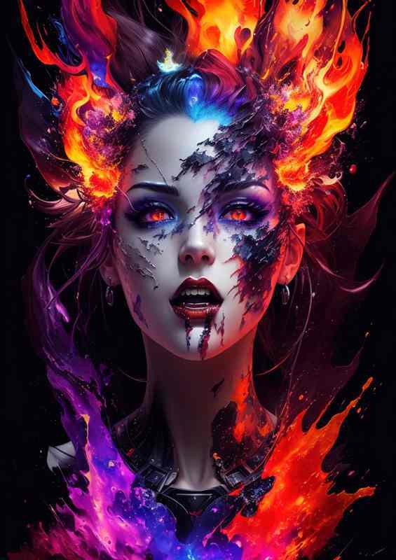 Energetic Dance Diva Radiant Splash Creatior