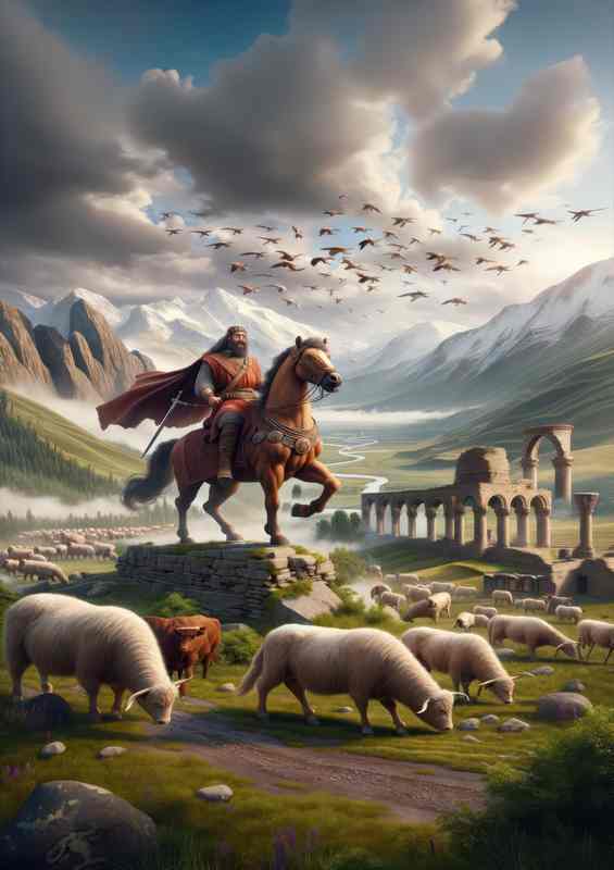 Ossetian deity Uastyrdzhi god of war and cattle