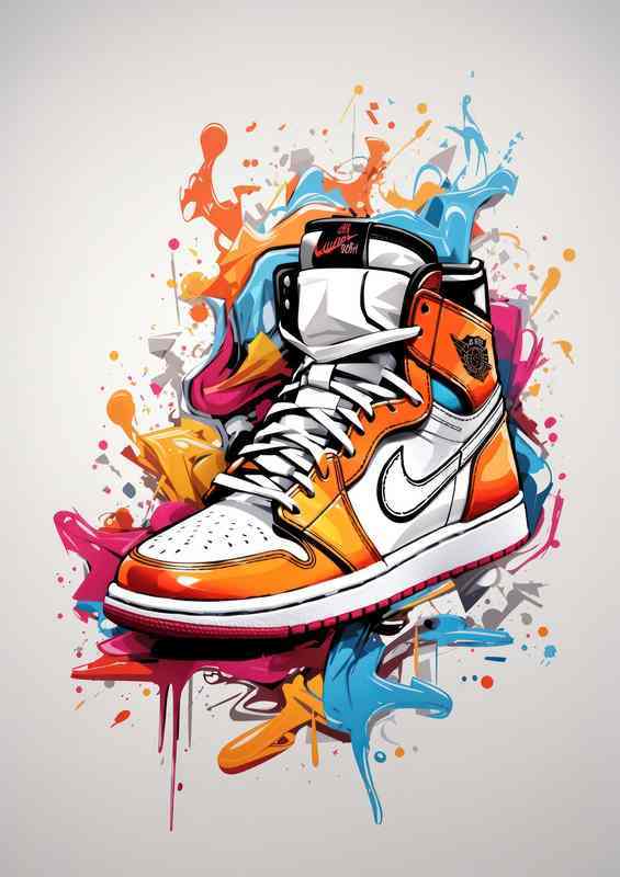 Spectacular Spirit Sneaker Elegant Skull Artistry