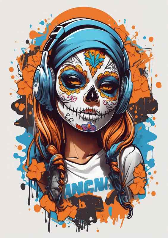 Spectral Sneaker Beauty Day of the Dead Artistry
