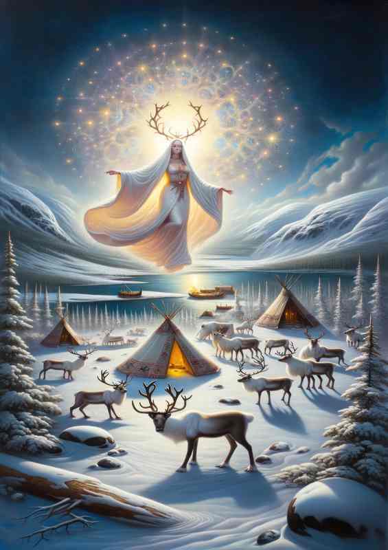 Sami deity Beiwe goddess of the sun and fertility