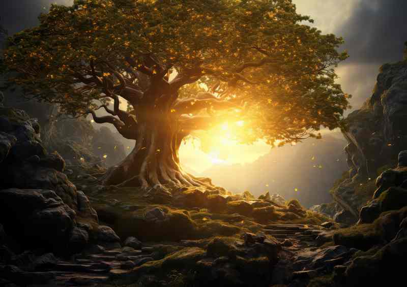 Blanket of Light Through The Boughs Of Tme