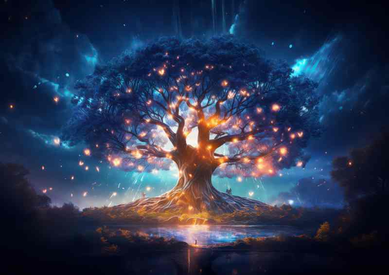 Out of The Blue light Explosion