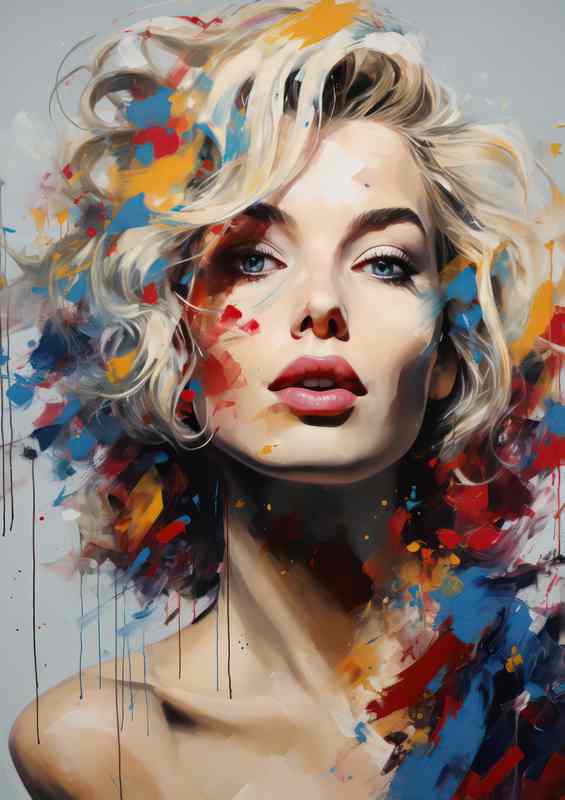 Marilyn Monroe Very colourful