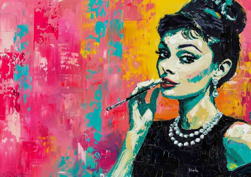 The Famous black dress Audry Hepburn