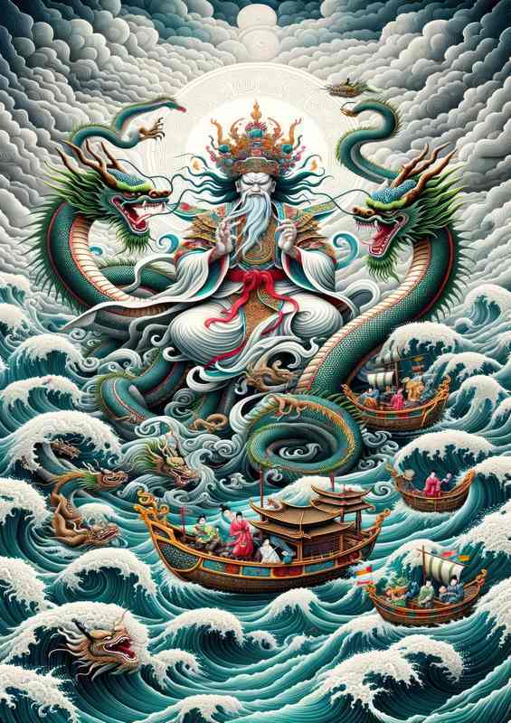 Vietnamese deity Lac Long Quan dragon lord of the sea