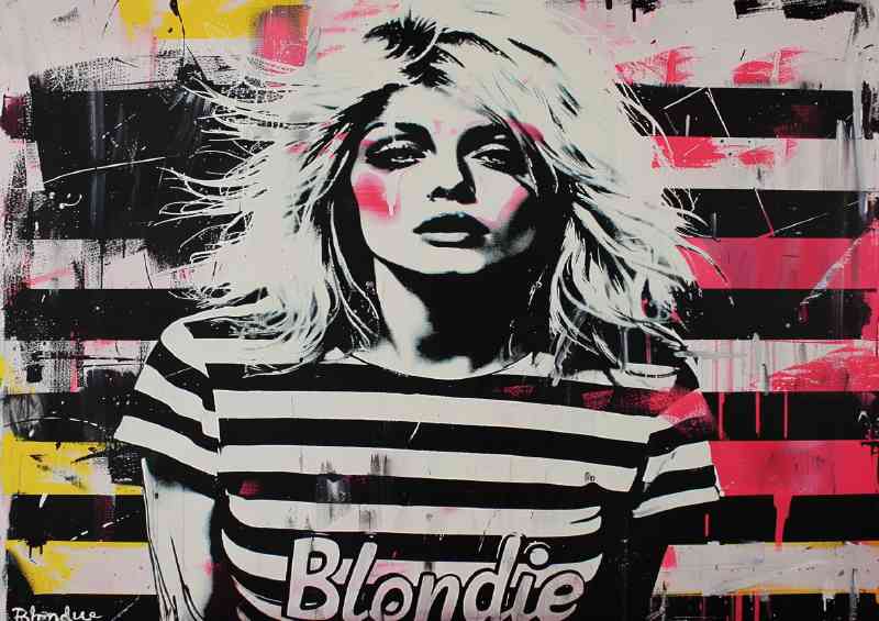 Blondie style music stripped back