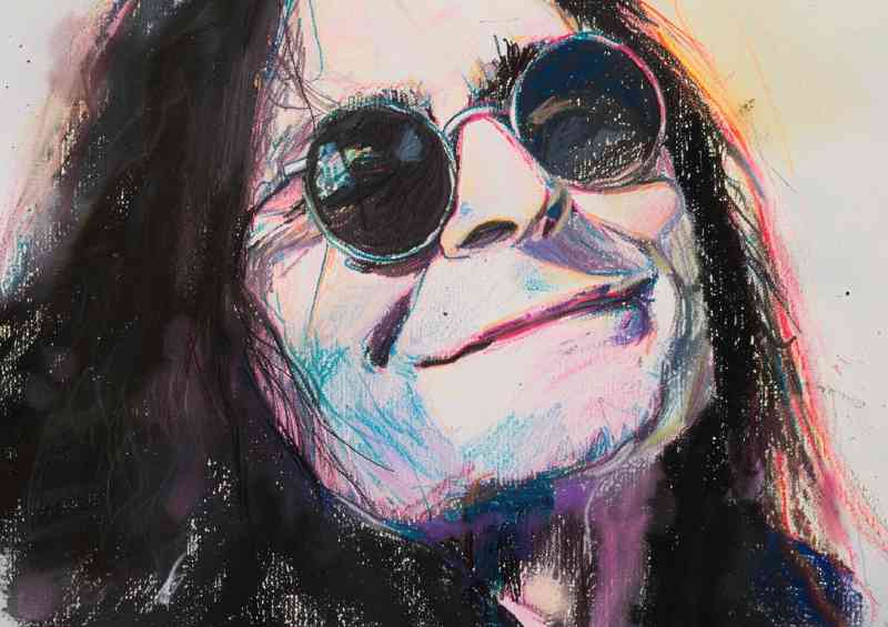 Ozzy with a great smile | Metal Poster