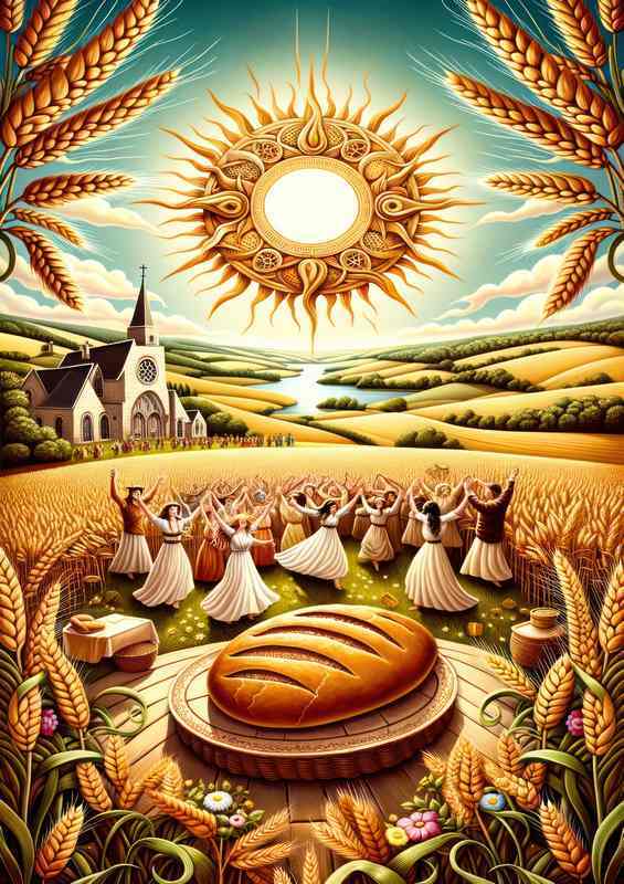 Harvest Blessed Metal Poster