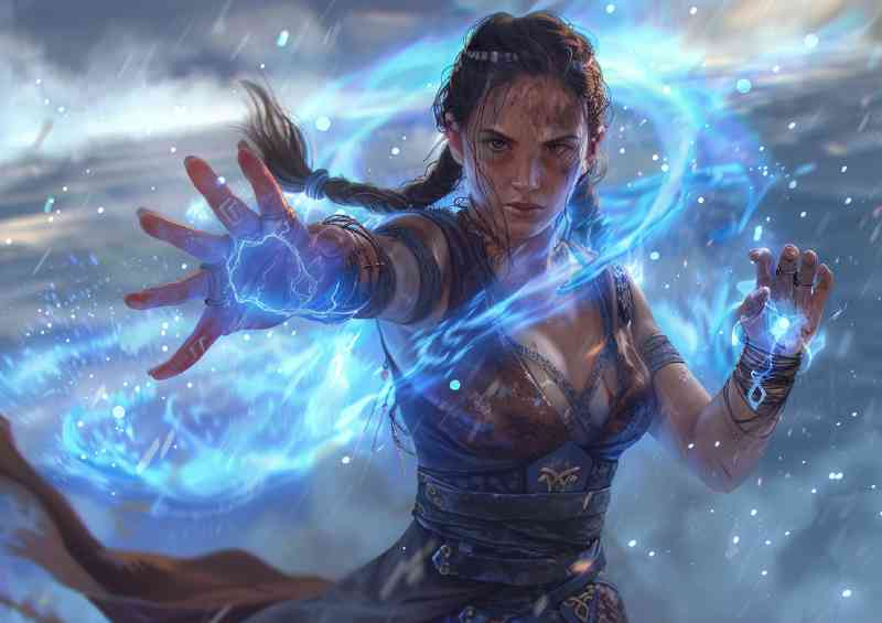 Fantasy female fighter