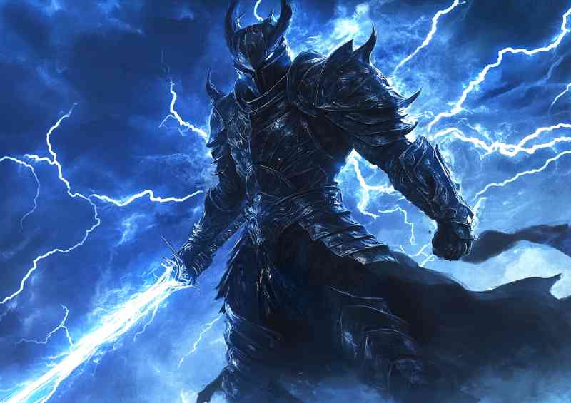 Fantasy game lord warrior