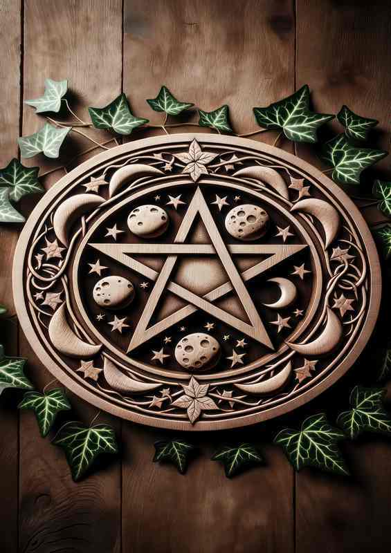 Pentacle Metal Poster