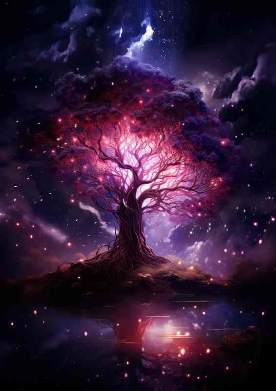Night Sky Silouhette A Dream State