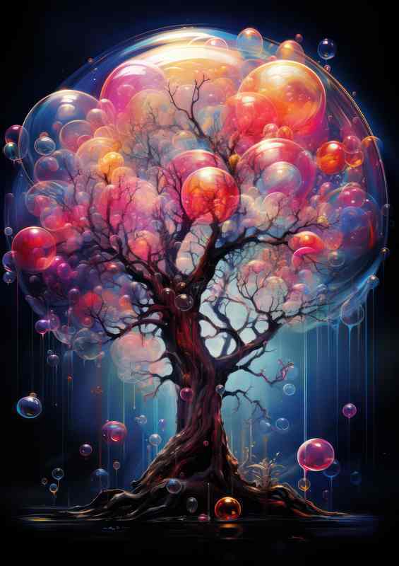 Rainbow Bubble Tree
