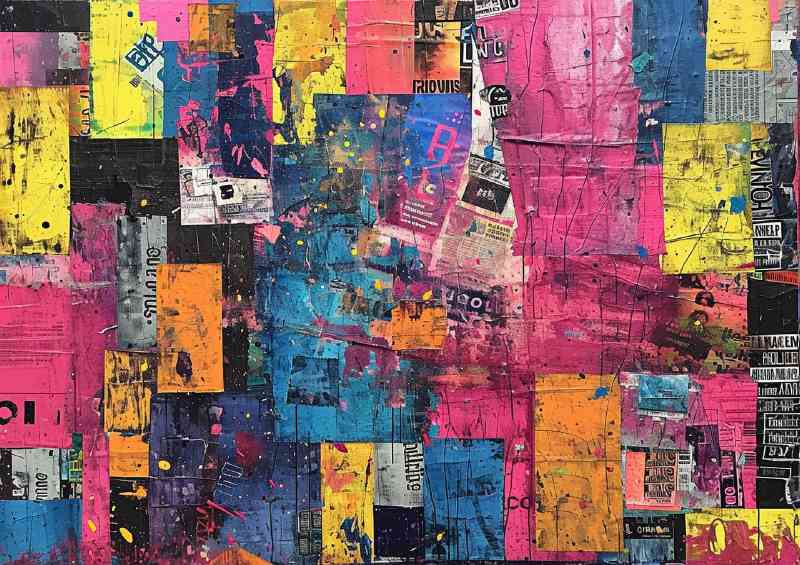 Just graffiti abstract wall