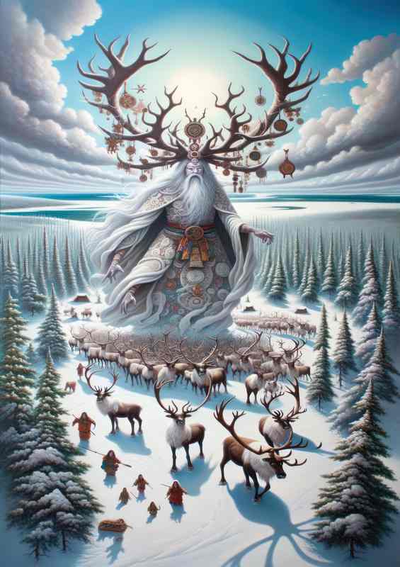 Spirit of Nature Metal Poster