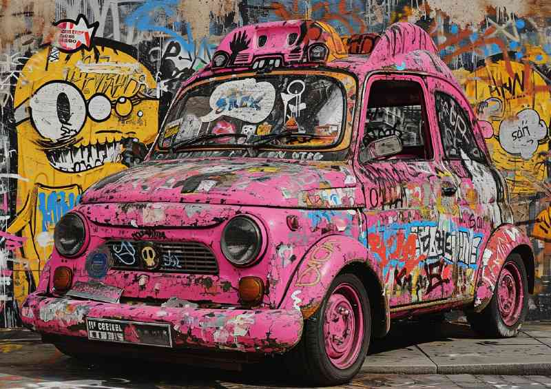 Little pink street car