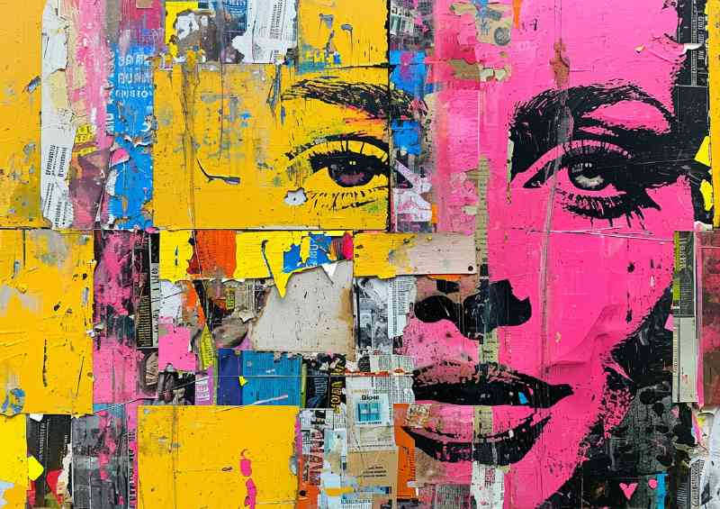 Painted pink lady