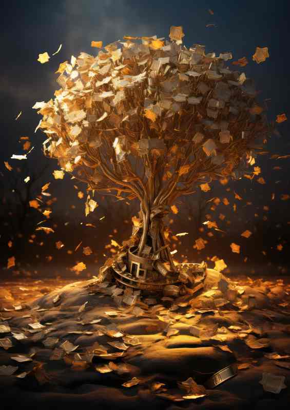 Sun Set Money Tree
