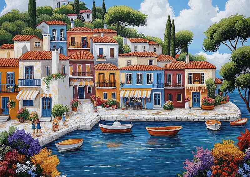 Mediterranean sailing habour