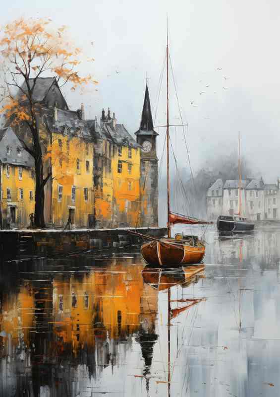 Harbour Reflections of Life