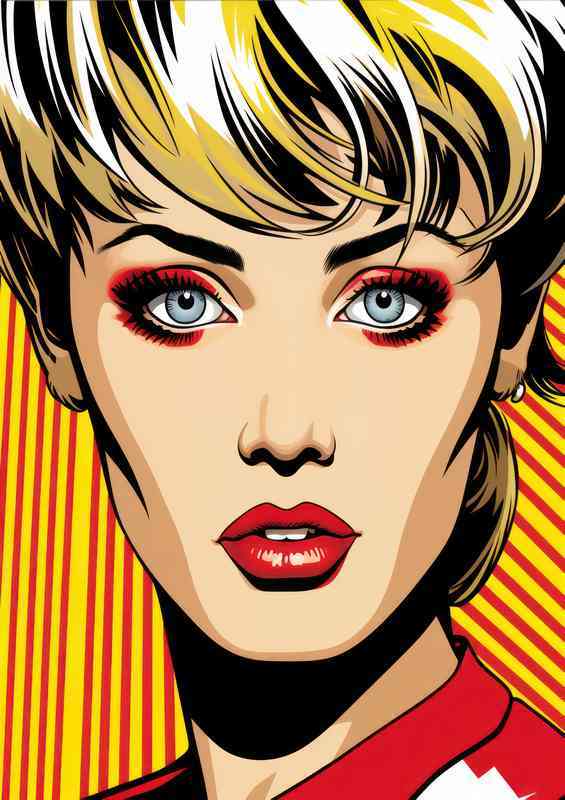 Miley Cyrus pop art