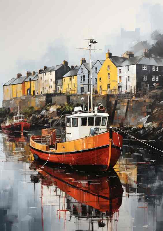 Moored in the Harbor