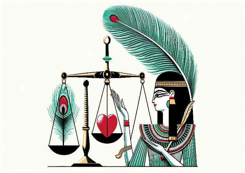 Egyptian goddess Maat deity of truth and balance