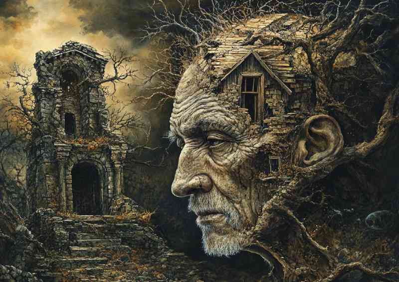 An old mans thoughts headspace