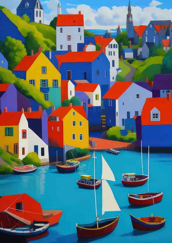Painted Seaside Paradise