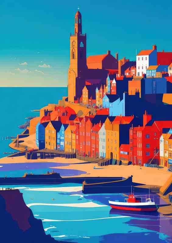 Whitby Splash Of Time