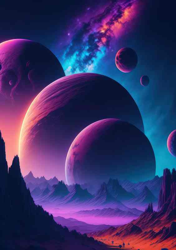 Astronomical Brilliance Spectacular Space