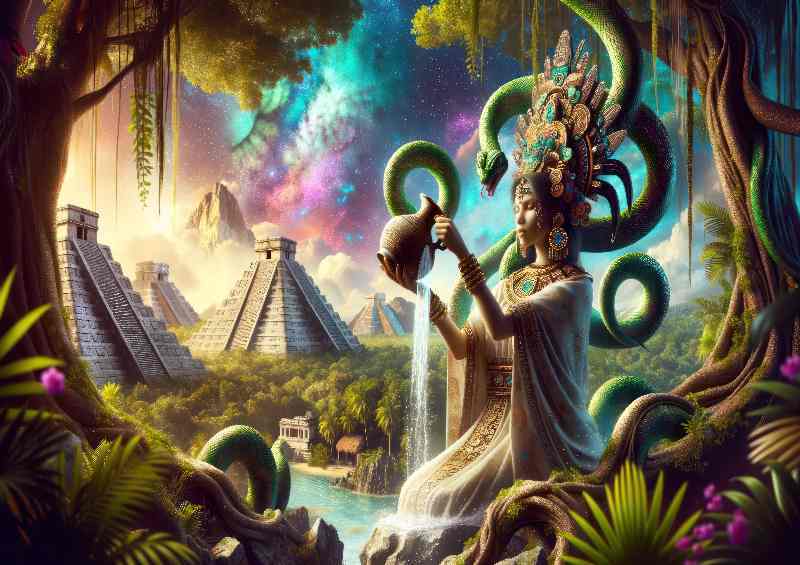 Mayan goddess Ixchel powerful and mystical