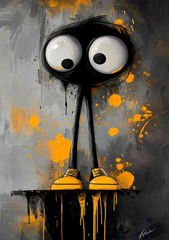 Cartoon long legs