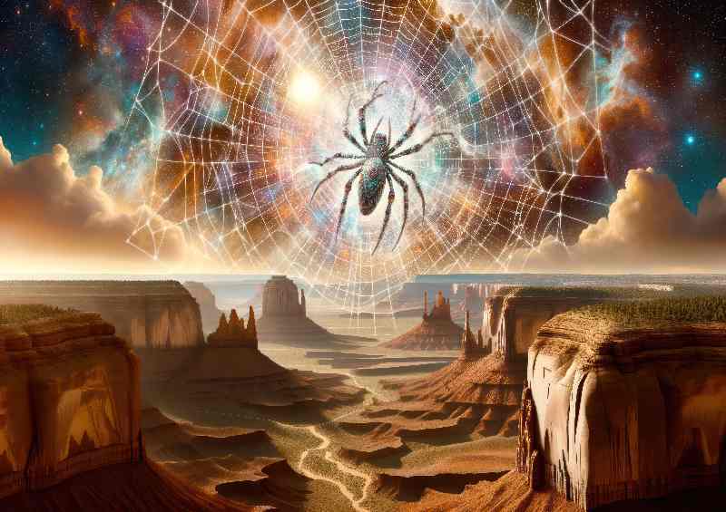 Navajo spirit Spider Woman weaver of life