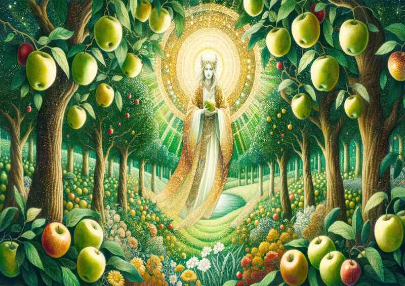 Norse goddess Idun keeper of the apples of youth