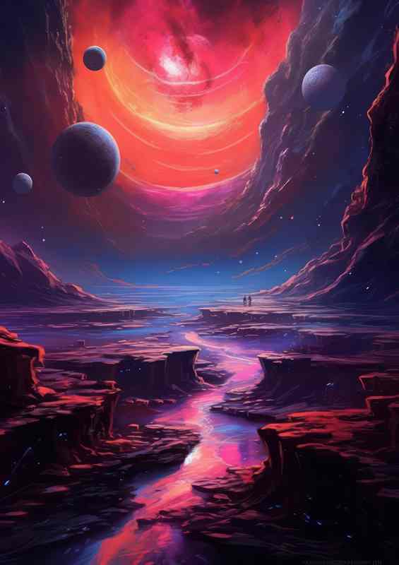 Ethereal Expanse Into The Universe