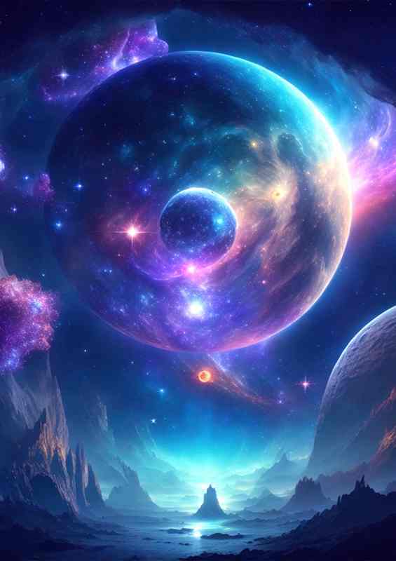 Fantasy space world