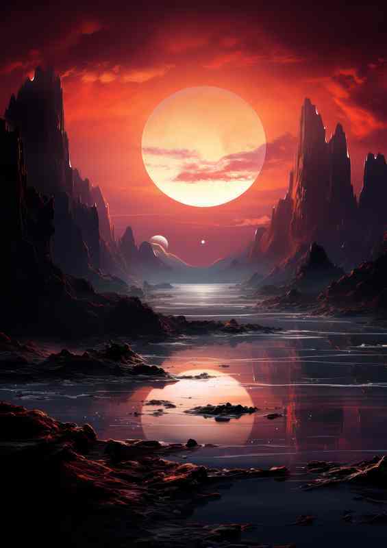 Futuristic Space Exploration Innovative Cosmos