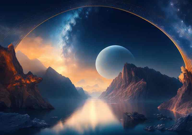 Astro-Inspired Design Breathtaking Nebula