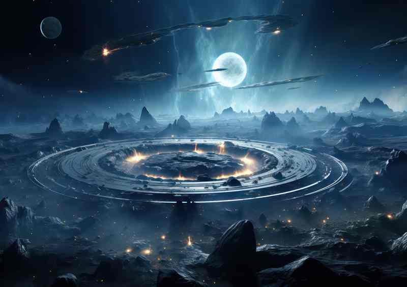 Futuristic Universe Designs Innovative Interstellar