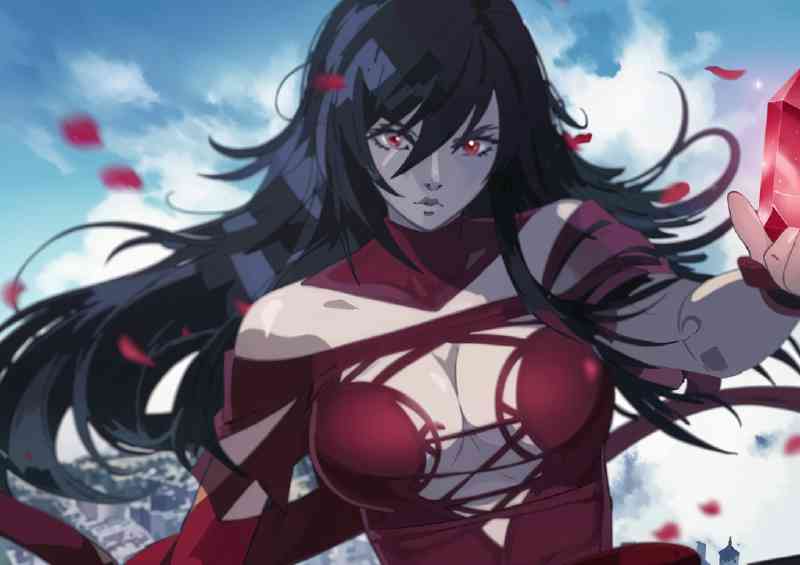 Elegant Anime Girls in Stunning Art