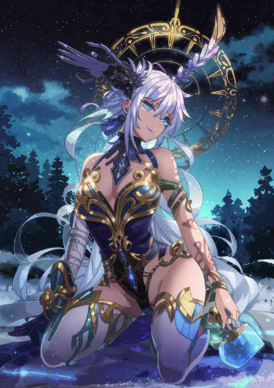 Adventure Awaits anime style female