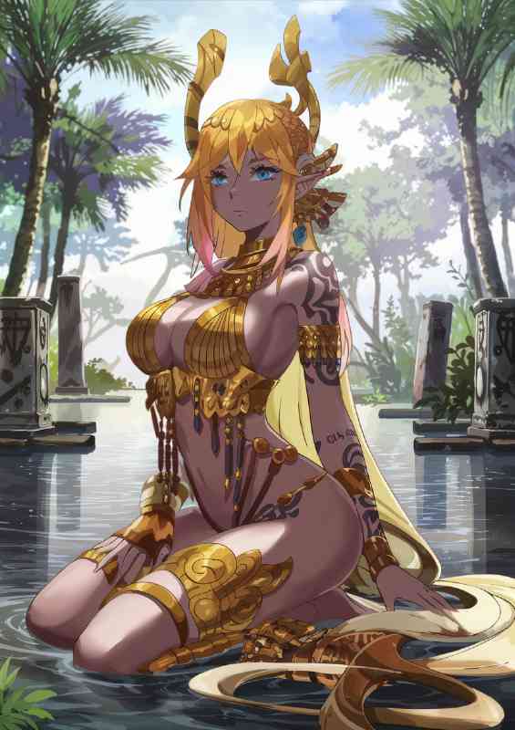 Alluring Aesthetics anime style