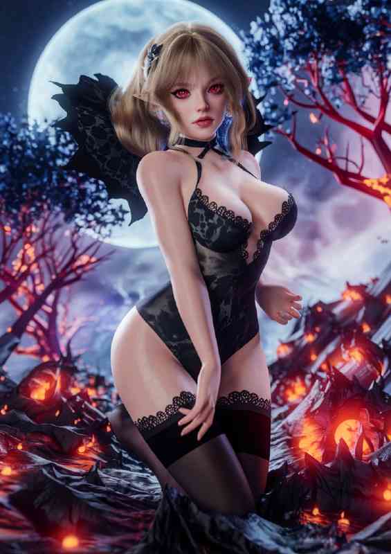 Beautiful Girls from the World of Imagination